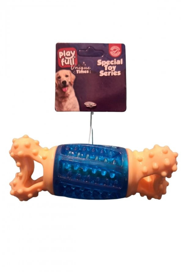 PLAYFULL Dog Chew Plastik Sesli Köpek Oyuncağı 13x4 Cm