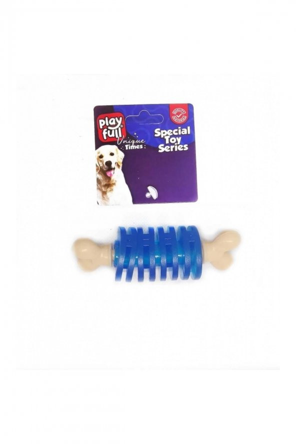 PLAYFULL Pf-4009 Plastik Halka Köpek Çiğneme Oyuncağı 10x3 Cm