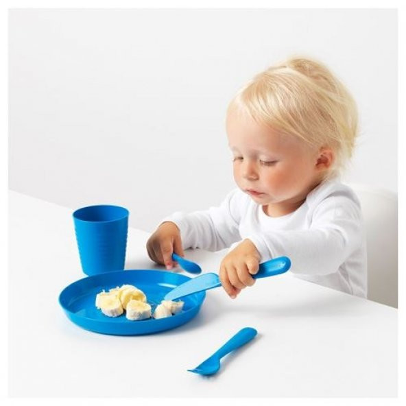 IKEA Kalas Plastik Çocuk Bıçağı - Yeşil - 3