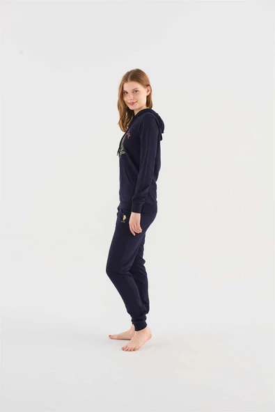 U.S. PoloAssn 16812 Kadın Uzun Kollu Pijama Takımı - 7