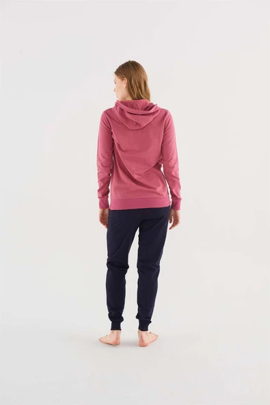 U.S. PoloAssn 16812 Kadın Uzun Kollu Pijama Takımı - 4