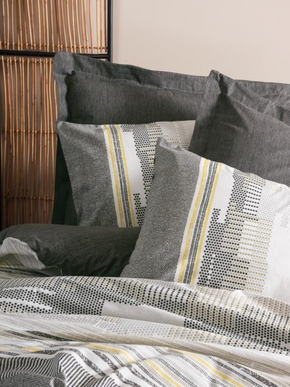 Cotton Box Toprak Çift Kişilik Nevresim Takımı Taron Vizon - Resim 2