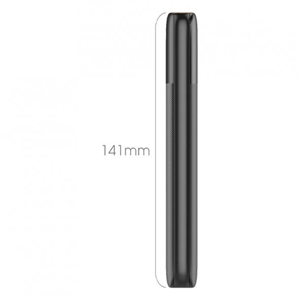 LinkTech PD12 Premium 10000 mAh PD 22.5W Süper Hızlı Powerbank Siyah - 5