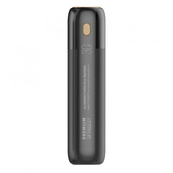 LinkTech PD23 Premium 20000 mAh PD 30W Süper Hızlı Powerbank Siyah - 4