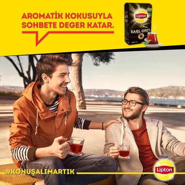 Lipton Earl grey Dökme Çay 1000gr X 9 lu - Resim 4