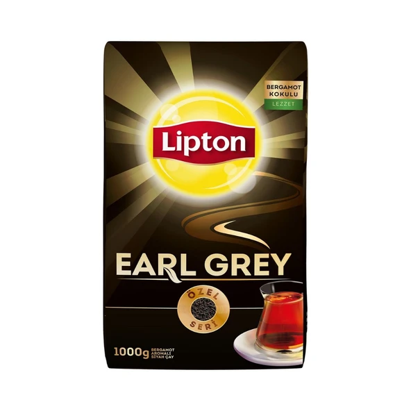 Lipton Earl grey Dökme Çay 1000gr X 9 lu ürün görseli
