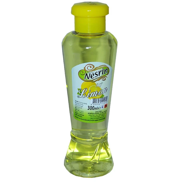 Nesrin Limon Kolonyası 80 Derece Pet Şişe 300 ML ürün görseli 1