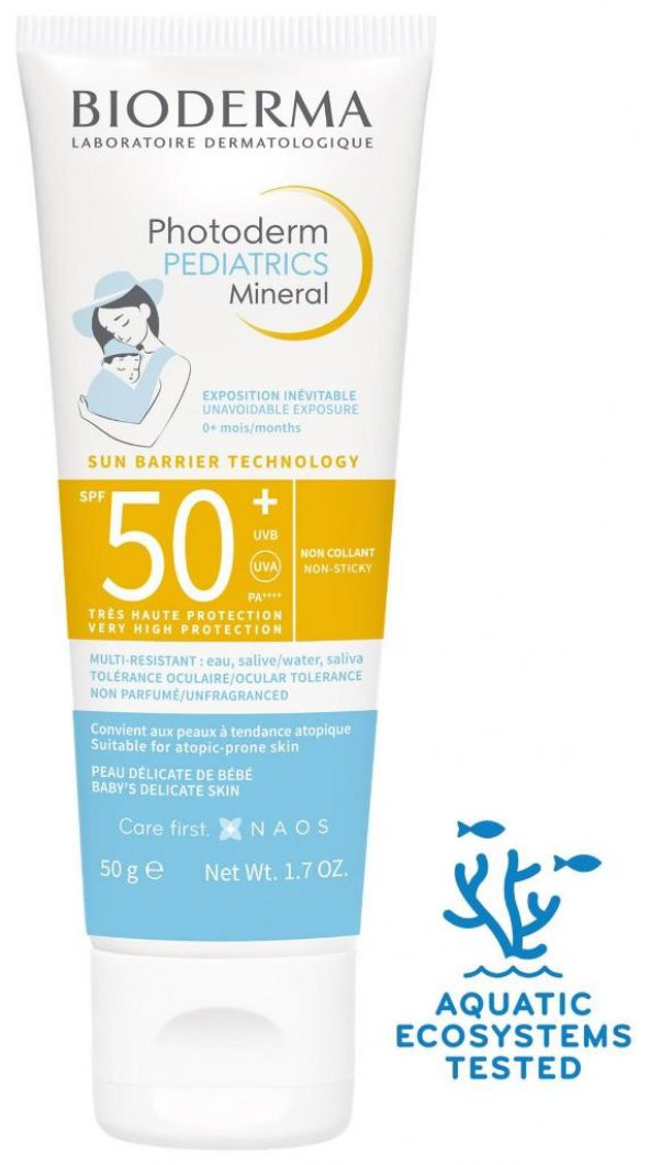 Bioderma Photoderm Pediatrics Mineral SPF50+ 50 gr