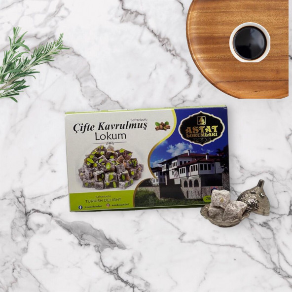 ASTAT SAFRANBOLU ÇİFTE KAVRULMUŞ LOKUM 280 GR