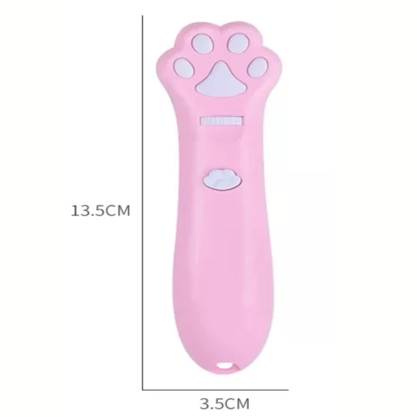 Projeksiyonlu Kedi Lazeri - Pembe - 5