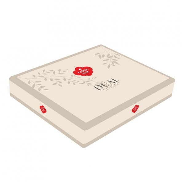 Cotton Box Dual Çift Kişilik Nevresim Takımı Odin Kahve - 2