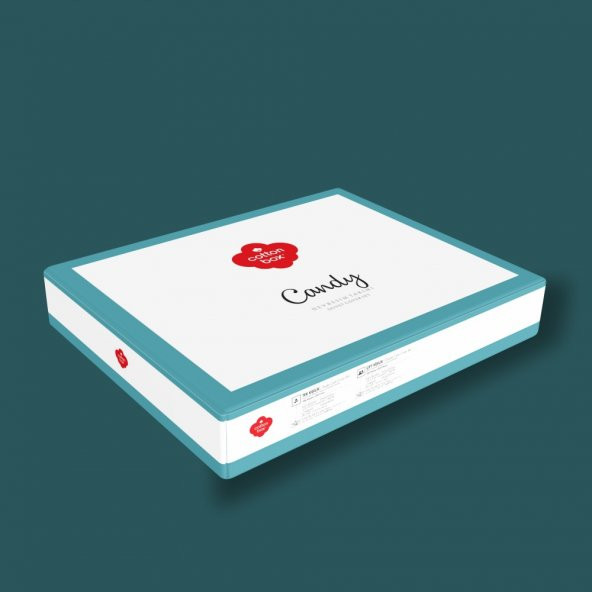 Cotton Box Candy Çift Kişilik Nevresim Takımı Merri Bej - Resim 3