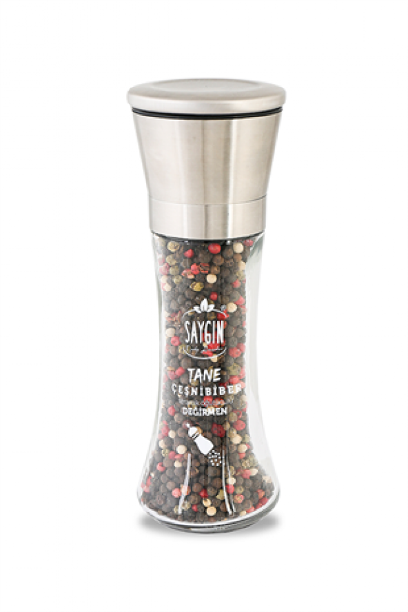 SAYGIN Değirmen Çeşnibiber Inox 95 Gr