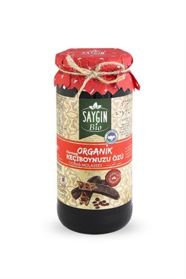 SAYGIN Organik Keçiboynuzu Özü 640 Gr