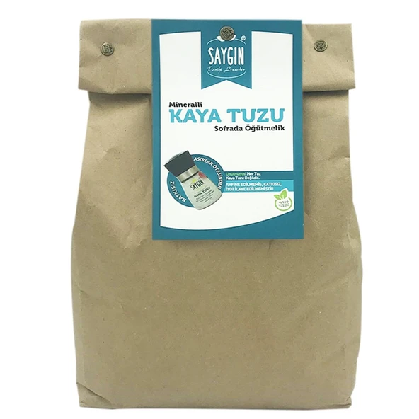 Dökme Kaya Tuzu Sofrada Öğütmelik  (25 Kg Çuval) ürün görseli 1