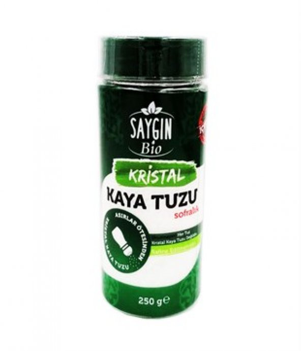 SAYGIN Tuzluklu Kaya Tuzu 250 Gr