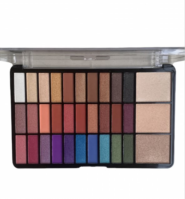 MST COSMETİC 33Lü Göz Far & Highlighter Palette