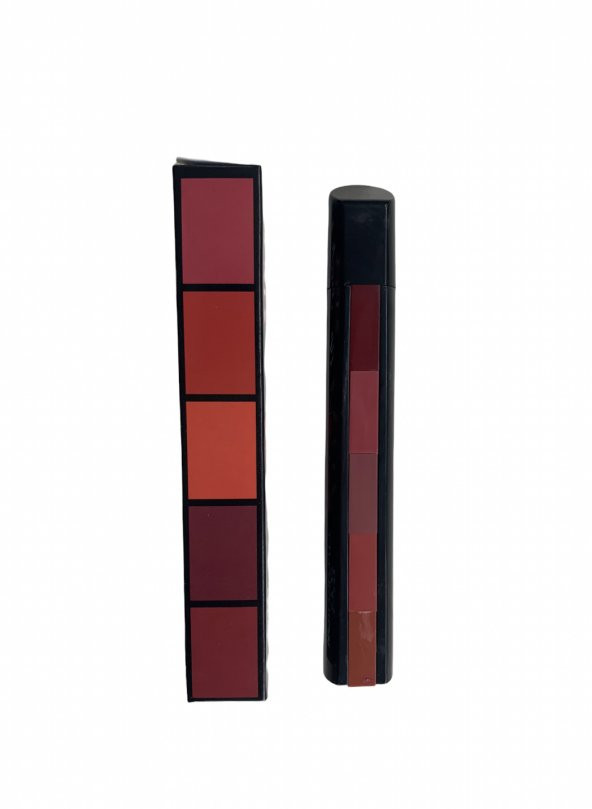 MST COSMETİC 5Li Kat Kat Matruşka Ruj Seti MSRj19 - 3