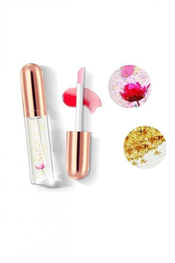 MST COSMETİC 24k Gold Magic Lip Oil 24 Saat Kalıcı Sihirli Dudak Yağı MSRJ477