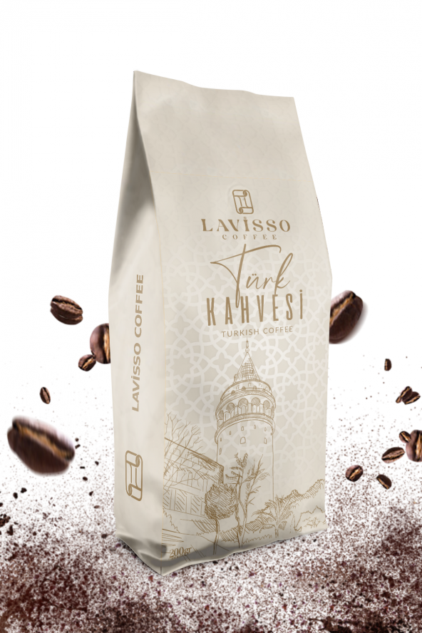Lavisso Coffee Türk Kahvesi Özel Harman Yüksek Kalite 200 G