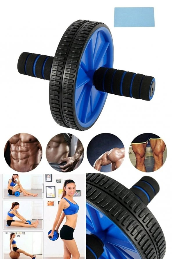 Taşınabilir  Wheel Tekerlek Profesyonel Spor Aleti  Vücut Geliştirme Ve Egzersiz Aleti Mini Diz Mat ürün görseli 1