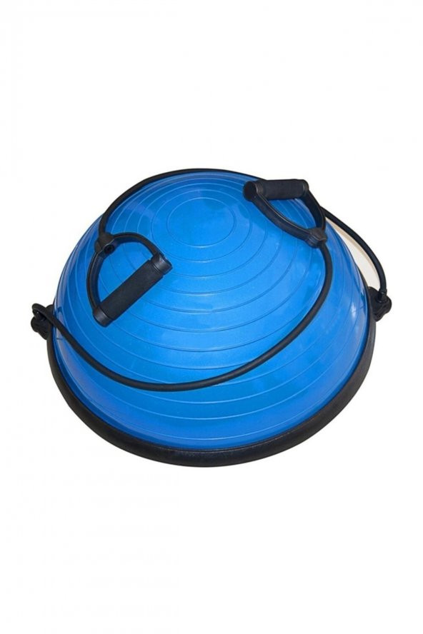 SLİPT Bosuball Yarım Denge Topu Pilates Aleti - Direnç Lastikli Pilates Denge Alet Bosu Topui - 1
