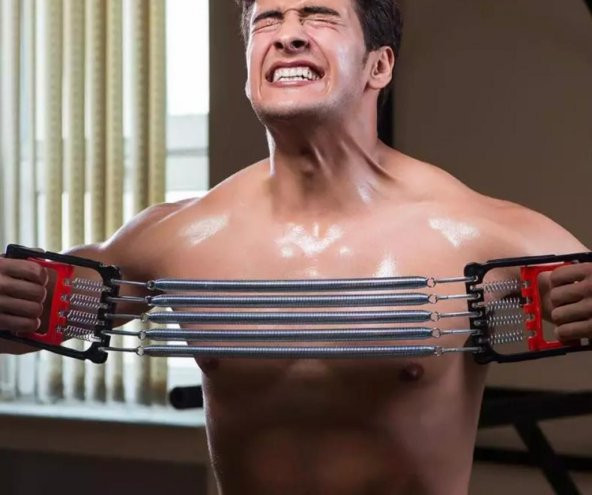 PEKİAL  5li Göğüs Yayı Kol Bilek Göğüs Kas Geliştirme Egzersiz Aleti