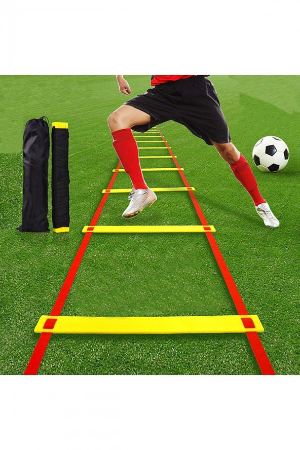Çantalı Antrenman Merdiveni 4 Metre 10 Çubuklu Idman Merdiveni - 3