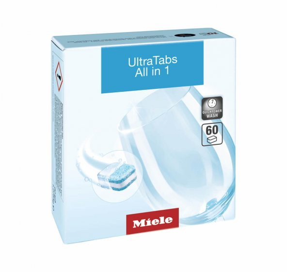 Miele UltraTabs Multi Bulaşık Makinesi Deterjanı 60 Tablet