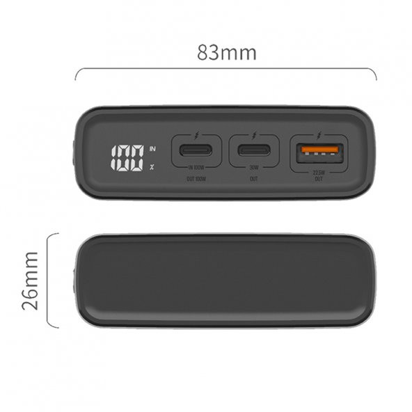 LinkTech P130 Premium 20000 mAh 130W Powerbank - 6