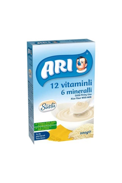 Arı Mama Sütlü Pirinç Unu 200 Gr x 8 Adet - 2