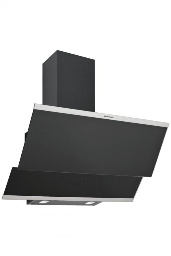 Silverline 3420 90 cm Siyah Cam Davlumbaz - 7