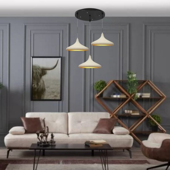 Mylights retro rustik vintage metal sarkıt avize - Resim 2