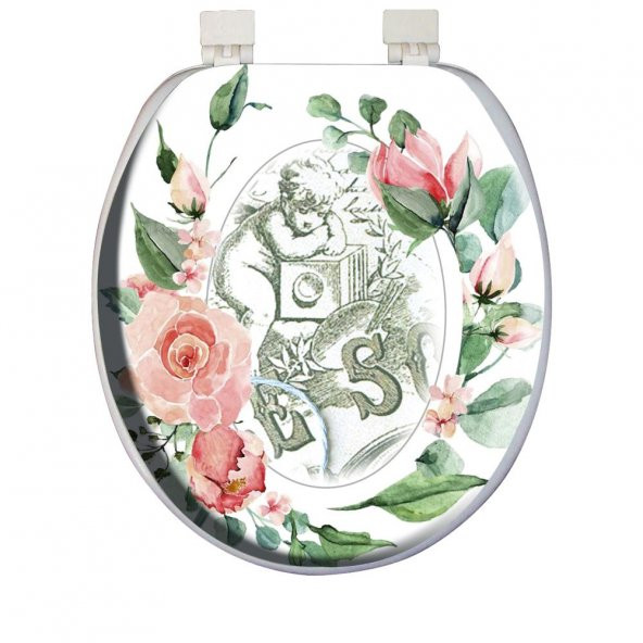 Softy Classic Desenli Yumuşak Klozet Kapağı Angel