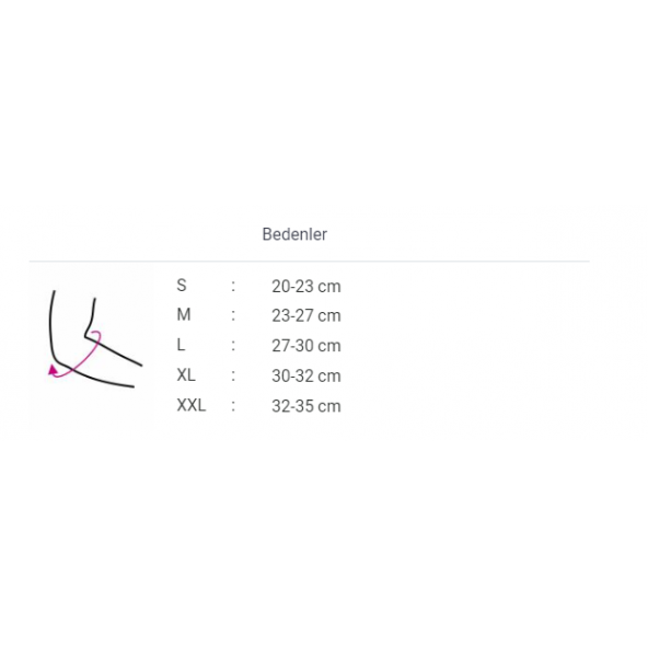 Orthocare 3135 Epicare Active Plus Dirseklik (epikondilit destekli) - 3