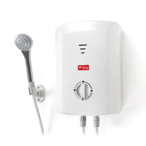 King Elektrikli Şofben K7008 Ekvator Ani Su Isıtıcı Şofben