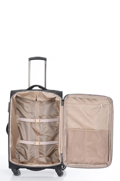 Baggaj Lüx Kumaş Valiz V121 55 CM - 8