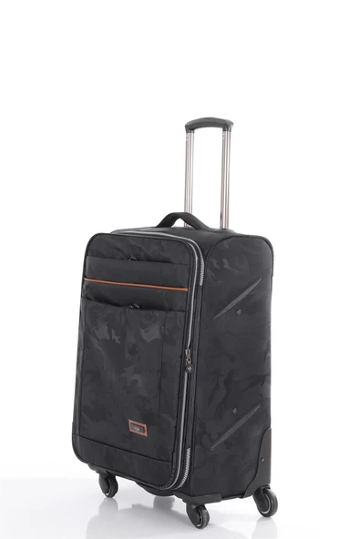 Baggaj Lüx Kumaş Valiz V121 65 CM - 6