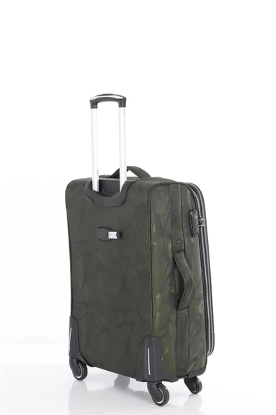 Baggaj Lüx Kumaş Valiz Seti V121 - 4