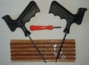 Dubleks Lastik Tamir Seti: 5 adet uzun fitil (10 yamalık) - Resim 2