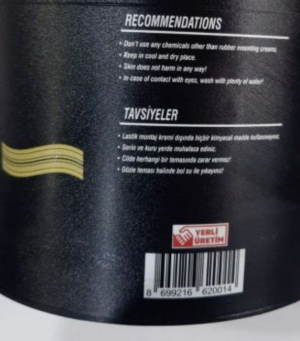Auto World Beyaz Lastik Montaj Kremi 5kg - 3