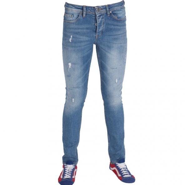 Vikings Jeans Erkek Kot - Denim Pantolon - 30 Boy - 1116