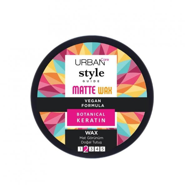 Urban Care Style Guide Matte Wax - 2 Mat Görünüm Doğal Tutuş 100 ml