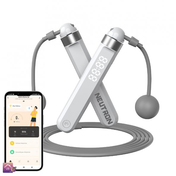 Ayarlanabilir Akıllı Bluetooth Atlama İpi - APP ile kontrol