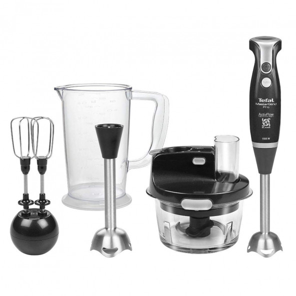 Tefal MasterBlend Activflow Pro Extreme Siyah 1500 W Blender Seti