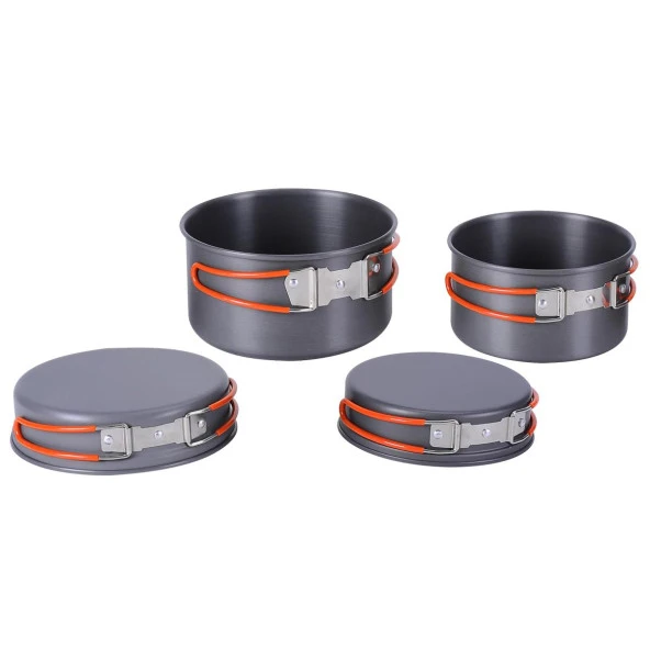 FreeCamp Anodized Aile Tencere Seti - 2