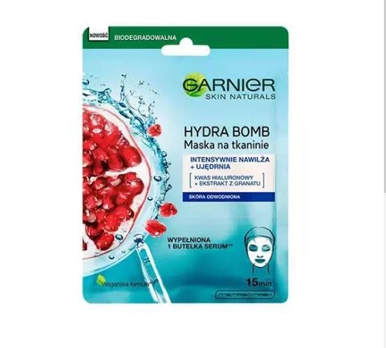 Garnier Nem Bombası Canlandırıcı Kağıt Yüz Maskesi