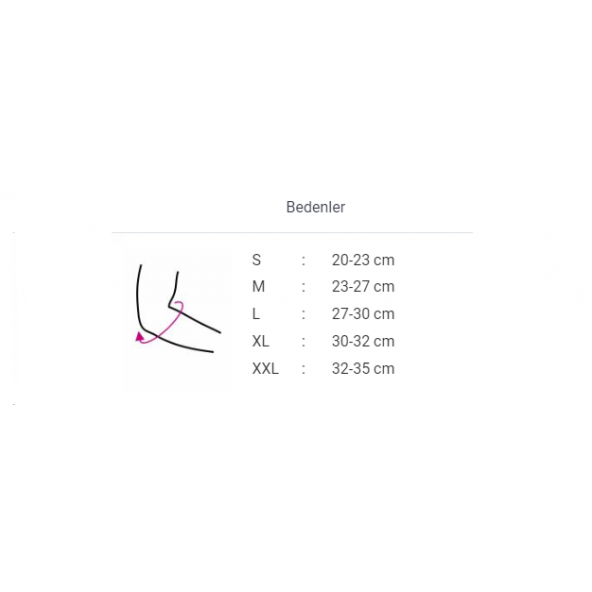 Orthocare 3910 Epicare comfort Örme dirseklik (epikondilit destekli) - 2