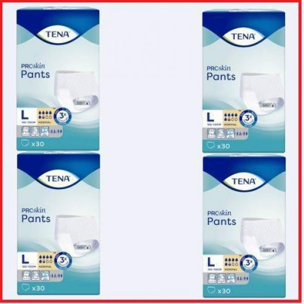 Tena Pants 5.5 Damla Normal Emici Külot Ekonomik L 120 Adet