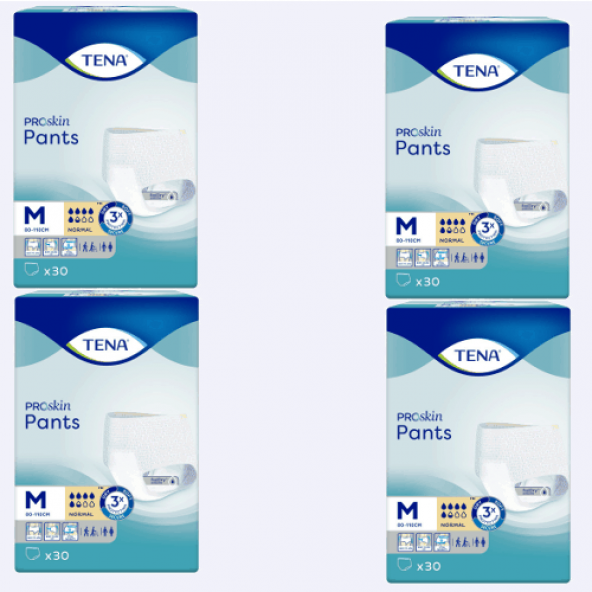 Tena Normal 5.5 Damla Emici Külot Hasta Bezi M 120 Adet